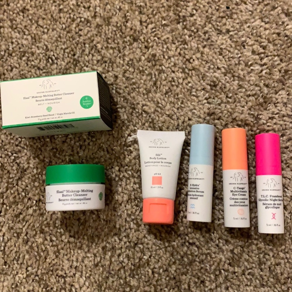 Drunk elephant little mini travel items new